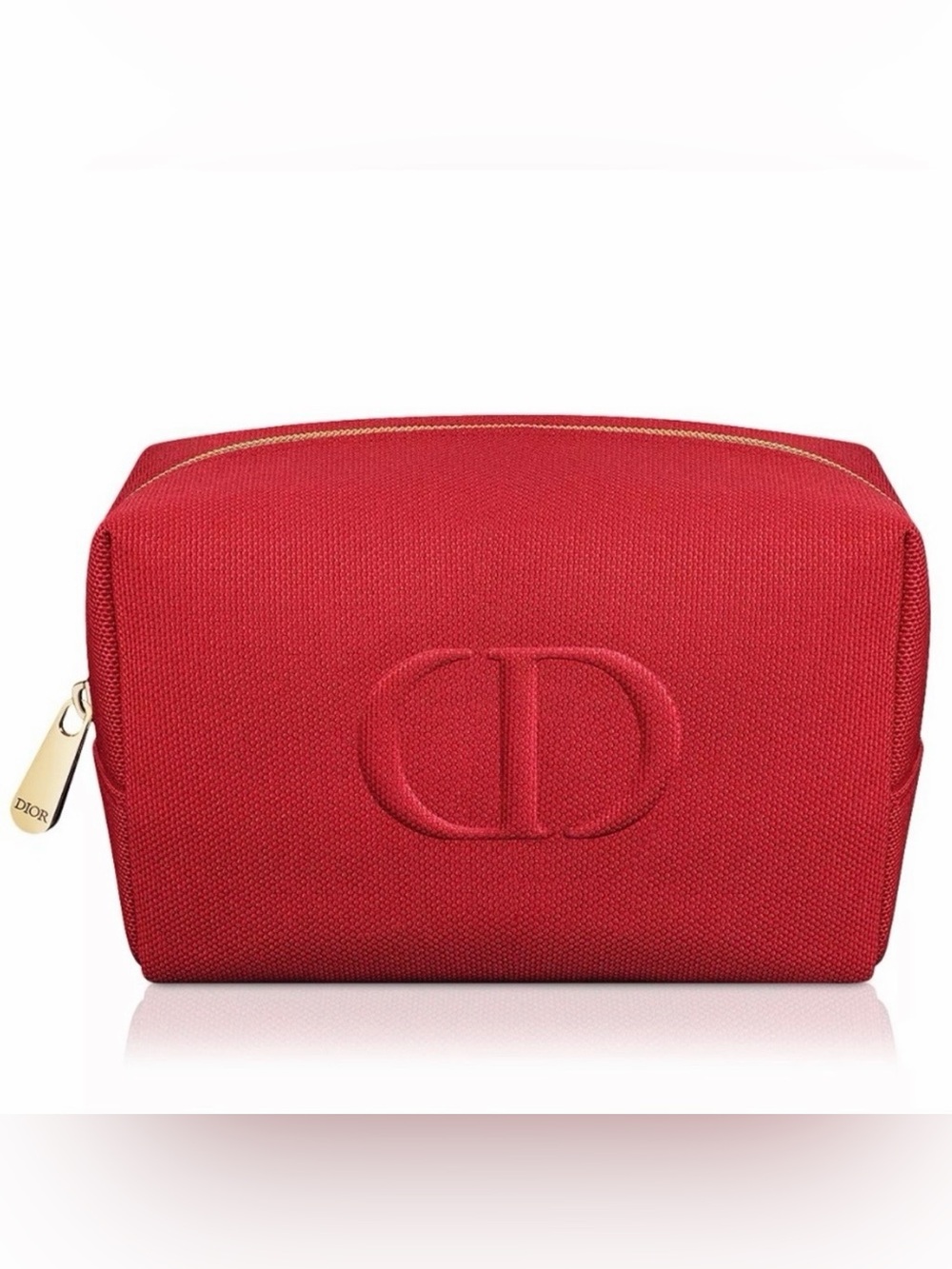 Christian Dior Red Cosmetic Pouch